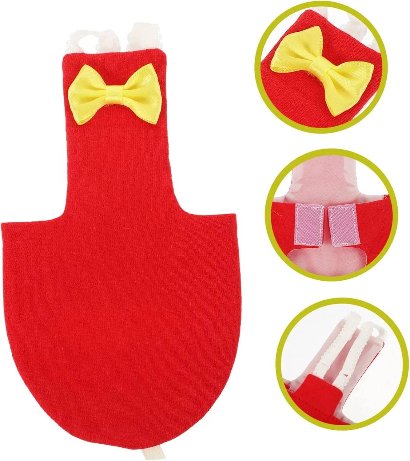 ست ۵ عددی پوشک پرنده، لباس پرواز پرنده ماکاو، پوشک پرنده، مهار پرنده، لباس پرنده برای پاراکیت ها، لباس پرنده، لباس پرنده برای طوطی ها، دم مخروطی پنبه ای حیوان خانگی