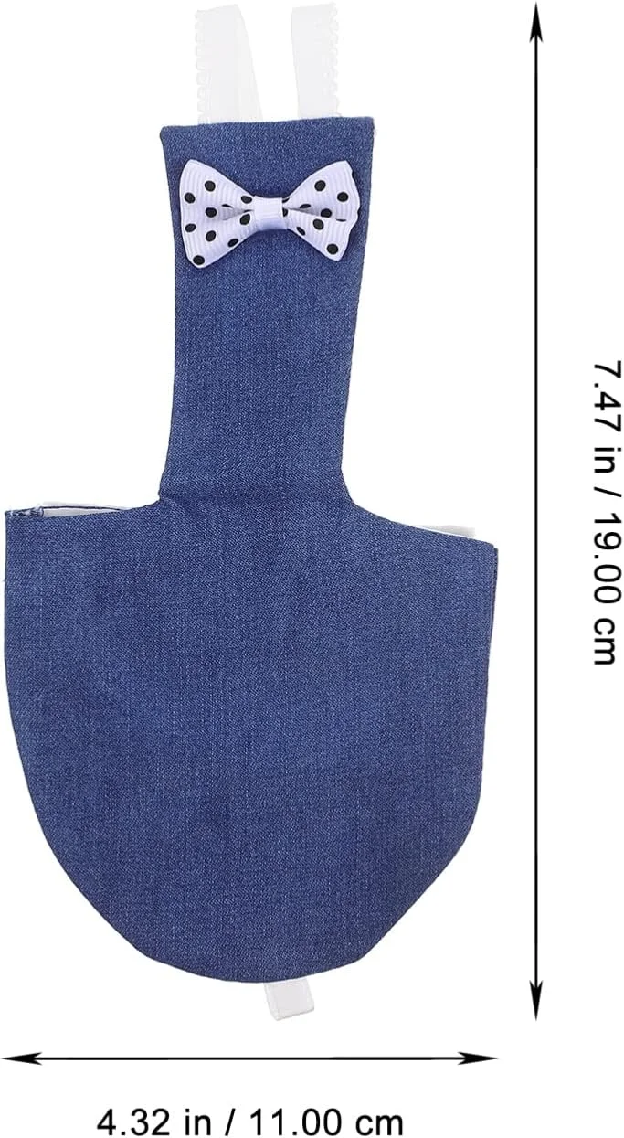 ست لباس پرواز پوشک پرنده 2 عددی - پوشک طوطی، پوشک مرغ عشق، لباس پرنده برای مرغ عشق