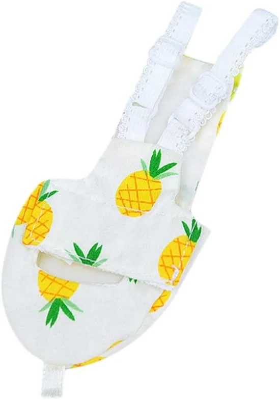 لباس پرواز پوشک پرنده پد ادرار حیوانات خانگی مناسب برای طوطی، خاکستری آفریقایی، مرغ عشق، طوطی استرالیایی، کاکادو (سایز L، طرح تصادفی)