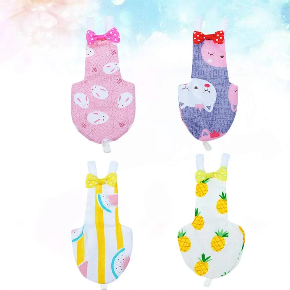 2 عدد پوشک پرنده لباس پرواز طوطی شلوارک پوشک طوطی لباس خلبانی برای کوکاتیل پاراکیت (طرح تصادفی)