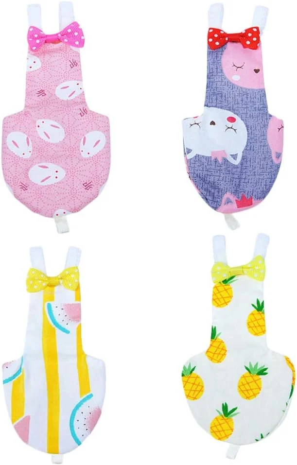 2 عدد پوشک پرنده لباس پرواز طوطی شلوارک پوشک طوطی لباس خلبانی برای کوکاتیل پاراکیت (طرح تصادفی)