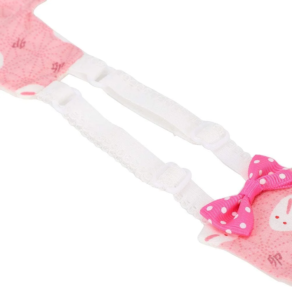 لباس پوشک پرنده زیبا، پوشک ادرار قابل شستشو برای مینی خرگوش صورتی سایز XS، 5x9 سانتی متر (پنبه ای 7)