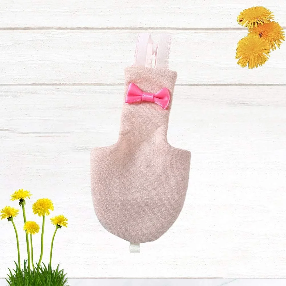 لباس پرواز طوطی، پوشک پرنده، لباس پرنده قابل تنظیم، لباس پرواز پرنده، لباس حیوانات خانگی (صورتی روشن XS) حیوان خانگی