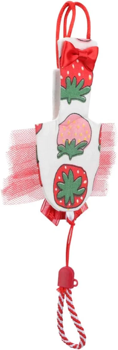 پوشک پرنده لباس پرواز نرم پرندگان پوشک قابل شستشو برای طوطی عروس هلندی، مرغ عشق، مینی ماکائو، مرغ باجریگار، قناری و مرغ عشق (قرمز L)