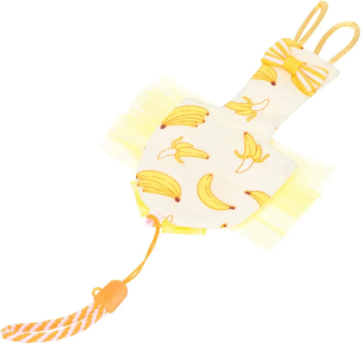 پوشک پرنده لباس پرواز نرم پرندگان پوشک قابل شستشو برای طوطی، عروس هلندی، مینی ماکائو، مرغ عشق، قناری، مرغ مینا (زرد M)