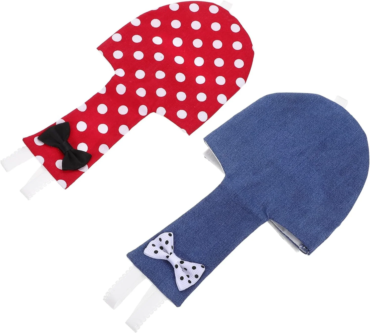 2 عدد پوشک پرنده تزئینی، پوشک خانگی برای کبوتر، عروس هلندی، لوازم حیوانات خانگی، طوطی