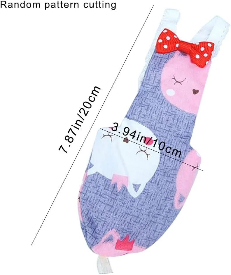 پوشک پرنده لباس پرواز پرنده قابل تنظیم پوشک طوطی قابل استفاده مجدد برای طوطی برزیلی مینی ماکائو باجی قناری (طرح تصادفی)