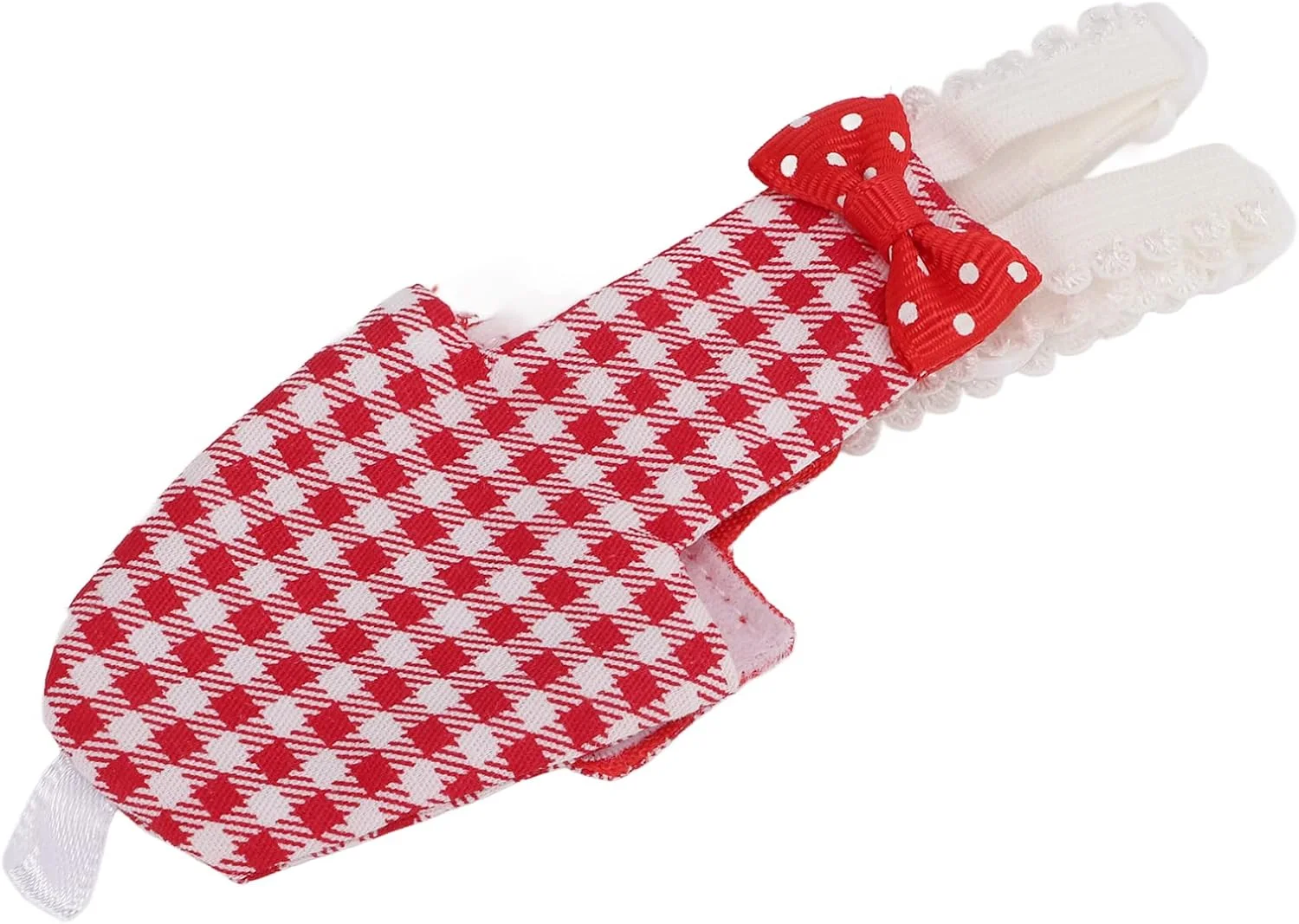 لباس پرنده، پوشک پرنده پنبه ای با طراحی پاپیون توری قرمز الاستیک و ضد آب برای ماکائو، مرغ عشق و باجریگار (سایز S، توری قرمز) لباس پرنده، پوشک پرنده پنبه ای با طراحی پاپیون توری قرمز الاستیک و ضد آب برای ماکائو، مرغ عشق و باجریگار (سایز S، توری قرمز)