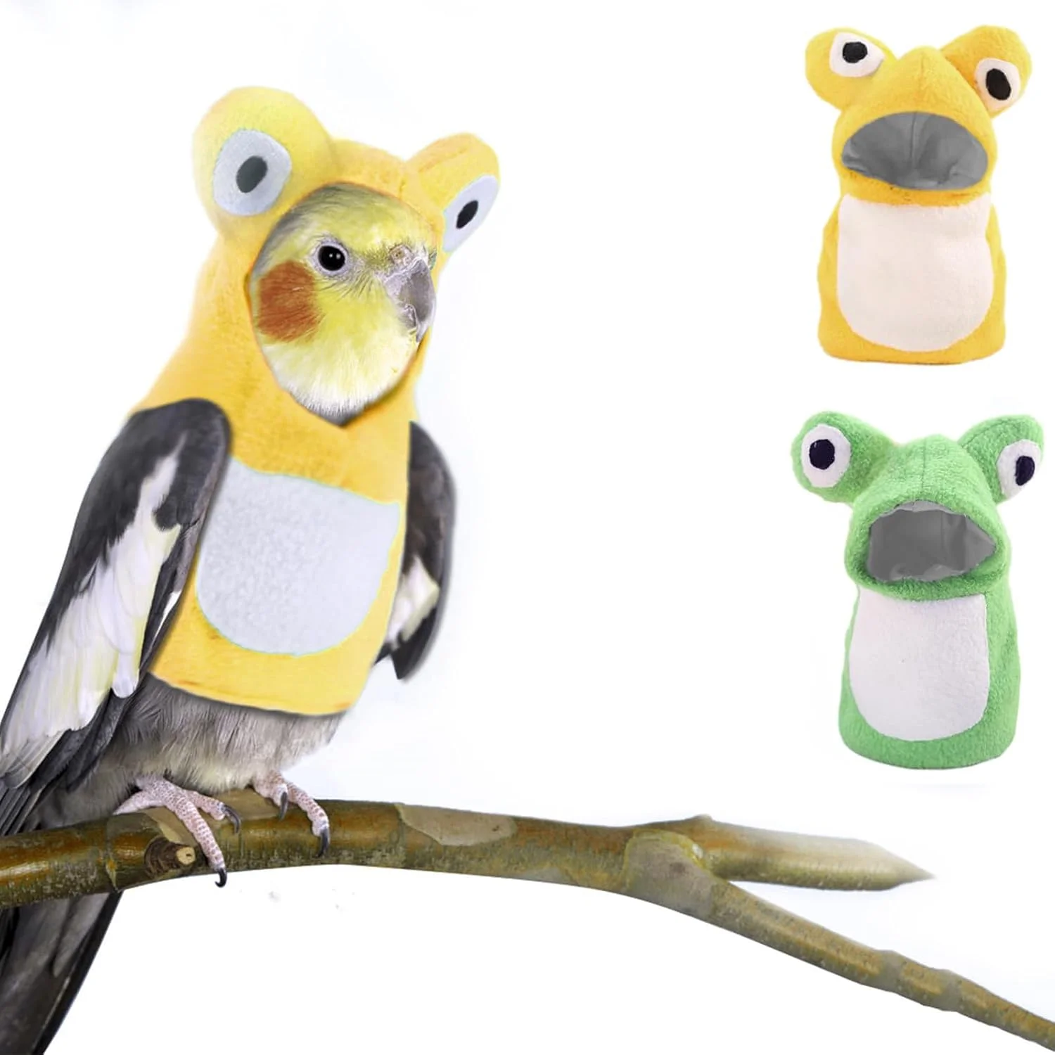 لباس پوشک پرنده سیگ، لباس پرنده طرح قورباغه برای ماکائو، باجریگارهای آفریقایی، پاراکیت ها، عروس هلندی ها لباس پوشک پرنده سیگ، لباس پرنده طرح قورباغه برای ماکائو، باجریگارهای آفریقایی، پاراکیت ها، عروس هلندی ها