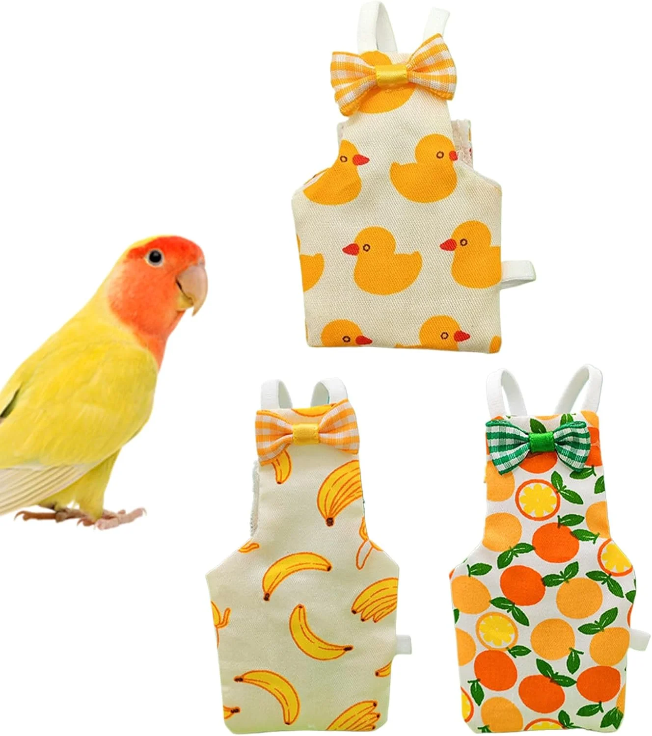 پوشک عروس هلندی - لباس پرنده طوطی - لباس پنبه ای طوطی ملنگو زیبا با بند برای حیوانات خانگی حیاط مسافرت هالووین پوشک عروس هلندی - لباس پرنده طوطی - لباس پنبه ای طوطی ملنگو زیبا با بند برای حیوانات خانگی حیاط مسافرت هالووین