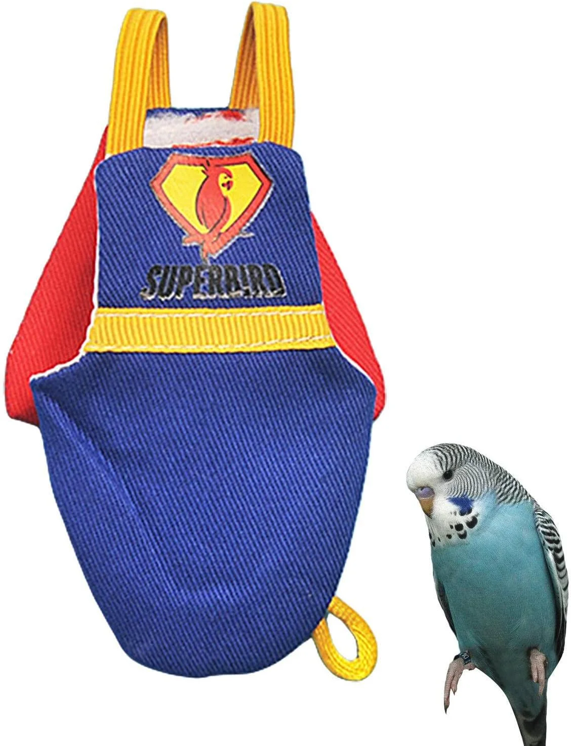 لباس پرنده پوشک طوطی | لباس پرواز پرنده - ضد آب و ضد نشت برای طوطی برزیلی، کاکادو و طوطی لباس پرنده پوشک طوطی | لباس پرواز پرنده - ضد آب و ضد نشت برای طوطی برزیلی، کاکادو و طوطی