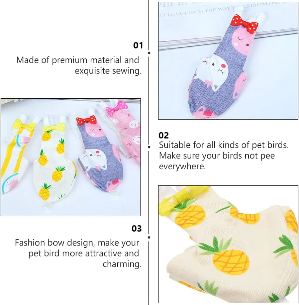 ست 2 عددی پوشک پرنده طوطی، لباس پرواز سبک، پوشک پرنده خانگی، لباس طوطی برای ماکائو، باجی، پاراکیت، عروس هلندی ست 2 عددی پوشک پرنده طوطی، لباس پرواز سبک، پوشک پرنده خانگی، لباس طوطی برای ماکائو، باجی، پاراکیت، عروس هلندی