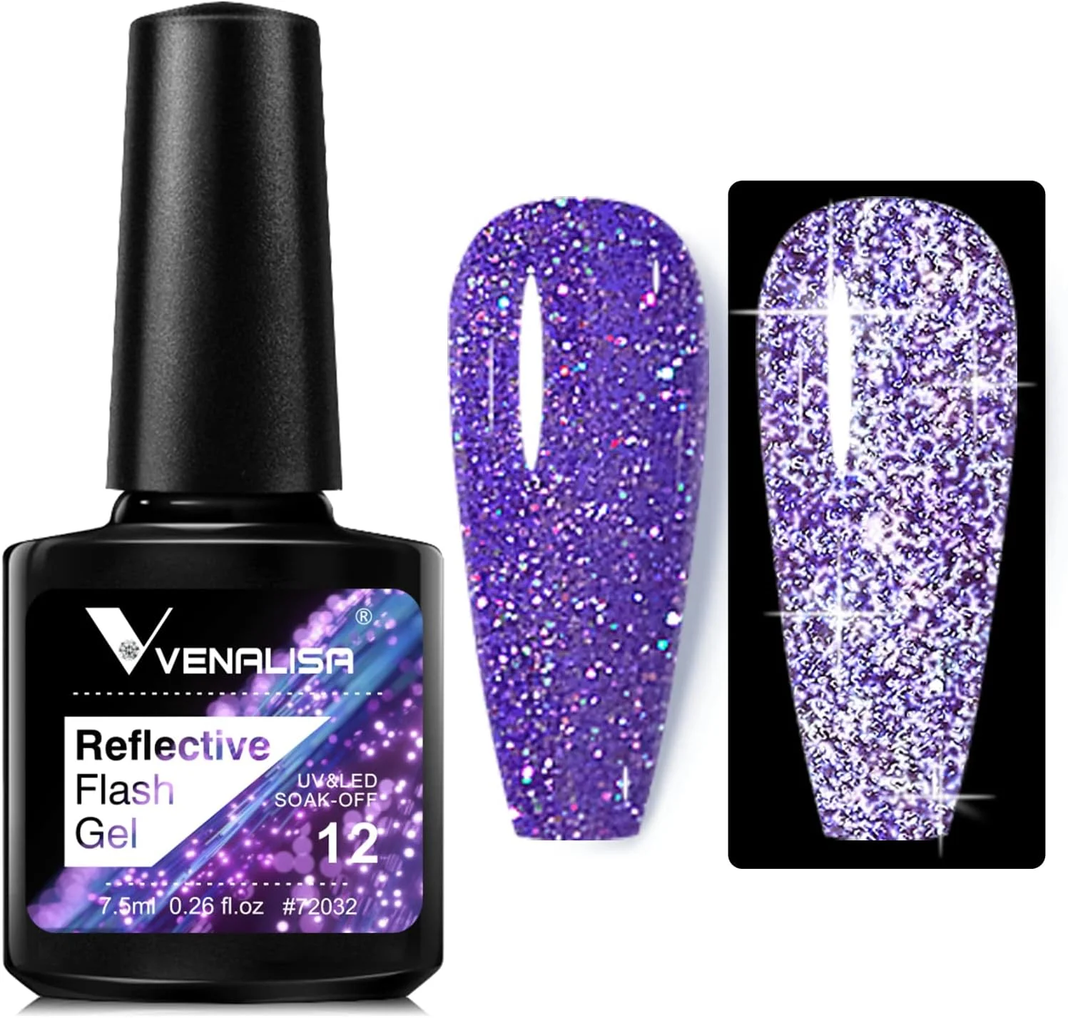 لاک ژل اکلیلی بازتابنده بنفش ویولت ونالیزا، لاک ژل دیسکو براق و درخشان، ماندگاری طولانی، خیساندن و خشک کردن زیر لامپ UV LED، هنر ناخن، سالن ناخن تابستانی، هدیه تولد لاک ژل اکلیلی بازتابنده بنفش ویولت ونالیزا، لاک ژل دیسکو براق و درخشان، ماندگاری طولانی، خیساندن و خشک کردن زیر لامپ UV LED، هنر ناخن، سالن ناخن تابستانی، هدیه تولد