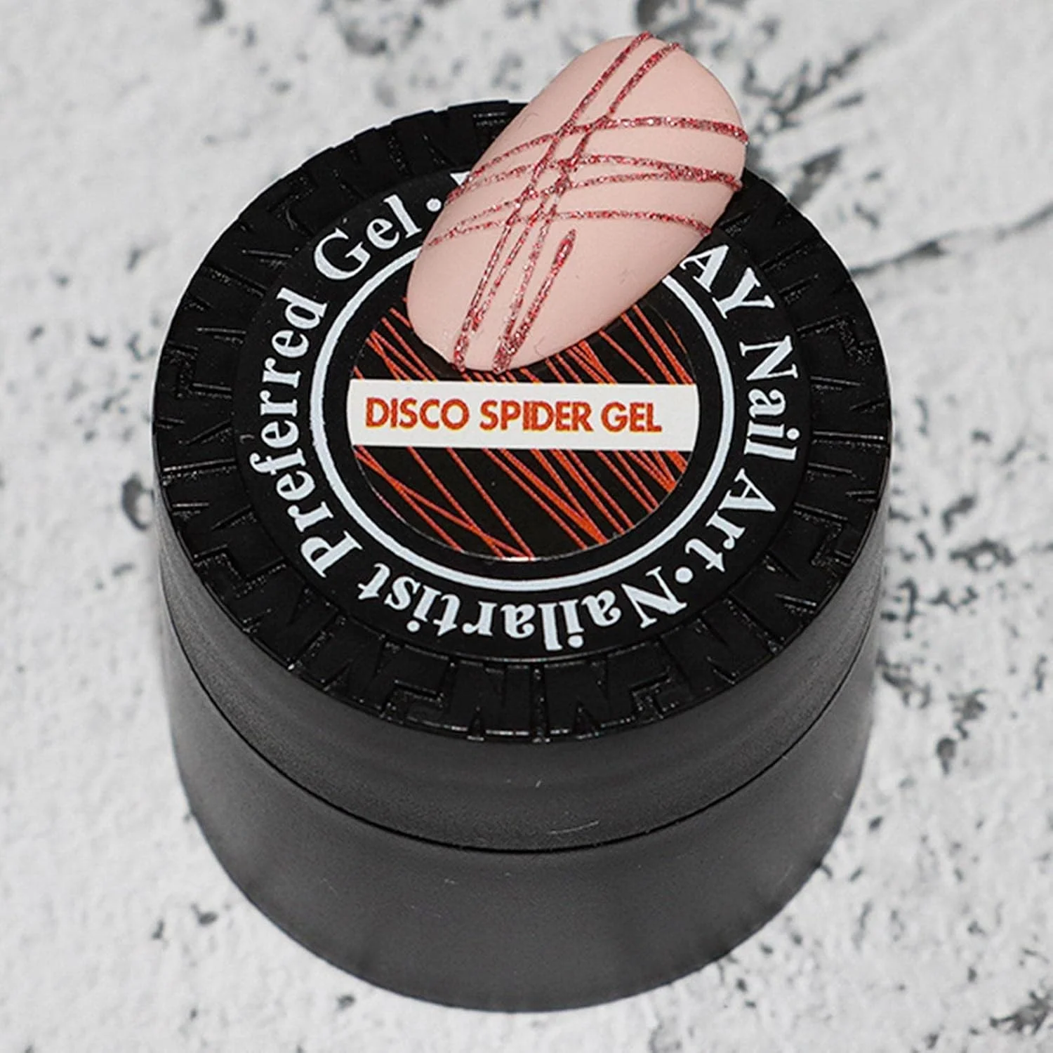 ژل عنکبوتی، ژل عنکبوتی اکلیلی بازتابنده، ژل عنکبوتی برای طراحی ناخن با سیم، ژل اکلیلی UV/LED برای طراحی ناخن، ژل دیسکو با خط کششی، ابریشم عنکبوتی برای نقاشی، ژل طراحی سالن و مانیکور DIY، خط فعال ناخن