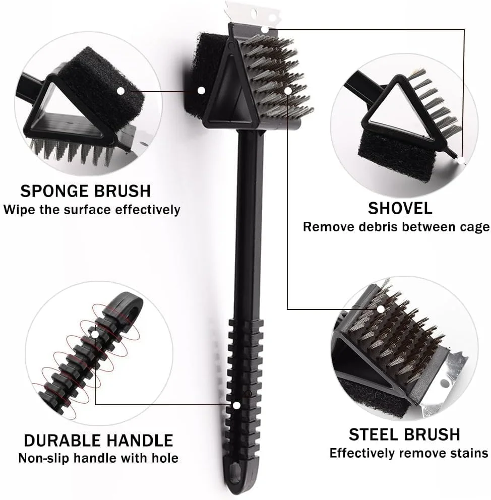 برس تمیز کننده قفس پرنده 3 در 1، برس تمیز کننده چند منظوره فضولات پرنده، ابزار برس های تمیز کننده بیلچه، لوازم جانبی قفس حیوانات خانگی، کاردک و پد اسکراب در یک ابزار، لوازم جانبی قفس پرنده برس تمیز کننده قفس پرنده 3 در 1، برس تمیز کننده چند منظوره فضولات پرنده، ابزار برس های تمیز کننده بیلچه، لوازم جانبی قفس حیوانات خانگی، کاردک و پد اسکراب در یک ابزار، لوازم جانبی قفس پرنده