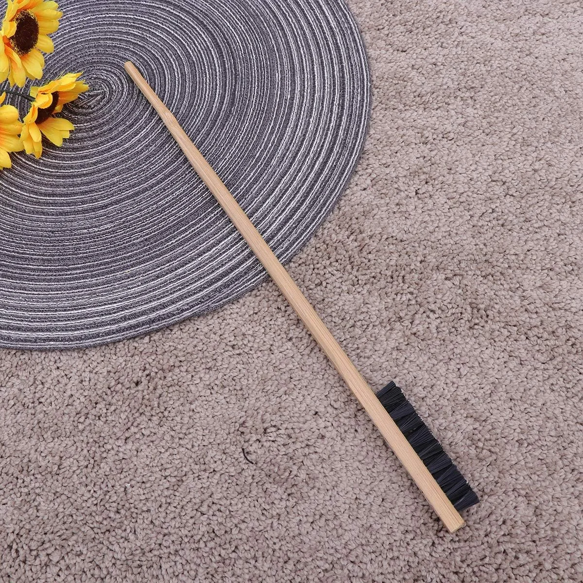 ست 3 عددی برس تمیز کننده قفس پرنده - دسته چوبی بلند، لوازم تمیز کننده قفس طوطی، رنگ تصادفی ست 3 عددی برس تمیز کننده قفس پرنده - دسته چوبی بلند، لوازم تمیز کننده قفس طوطی، رنگ تصادفی