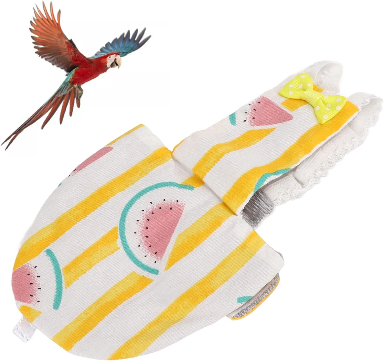 پوشک پرنده خانگی، لباس پرواز پرنده خانگی با بند شانه ای الاستیک نرم و زیبا، پنبه ای و قابل تنظیم برای عروس هلندی و مرغ عشق پوشک پرنده خانگی، لباس پرواز پرنده خانگی با بند شانه ای الاستیک نرم و زیبا، پنبه ای و قابل تنظیم برای عروس هلندی و مرغ عشق