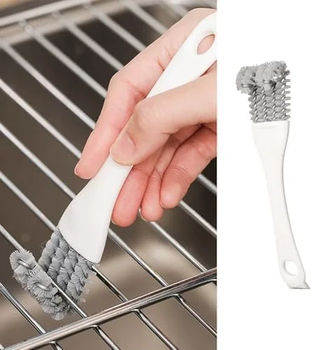 برس تمیز کننده قفس پرنده 2 در 1 Bukela و اسکوپ 2 عددی 6.7 * 1.8 اینچ، سر برس منحنی و اسکراپر استیل ضد زنگ، ابزار تمیز کننده چند منظوره خانگی برای میله های نشیمن طوطی، قفس ها و محوطه های حیوانات برس تمیز کننده قفس پرنده 2 در 1 Bukela و اسکوپ 2 عددی 6.7 * 1.8 اینچ، سر برس منحنی و اسکراپر استیل ضد زنگ، ابزار تمیز کننده چند منظوره خانگی برای میله های نشیمن طوطی، قفس ها و محوطه های حیوانات