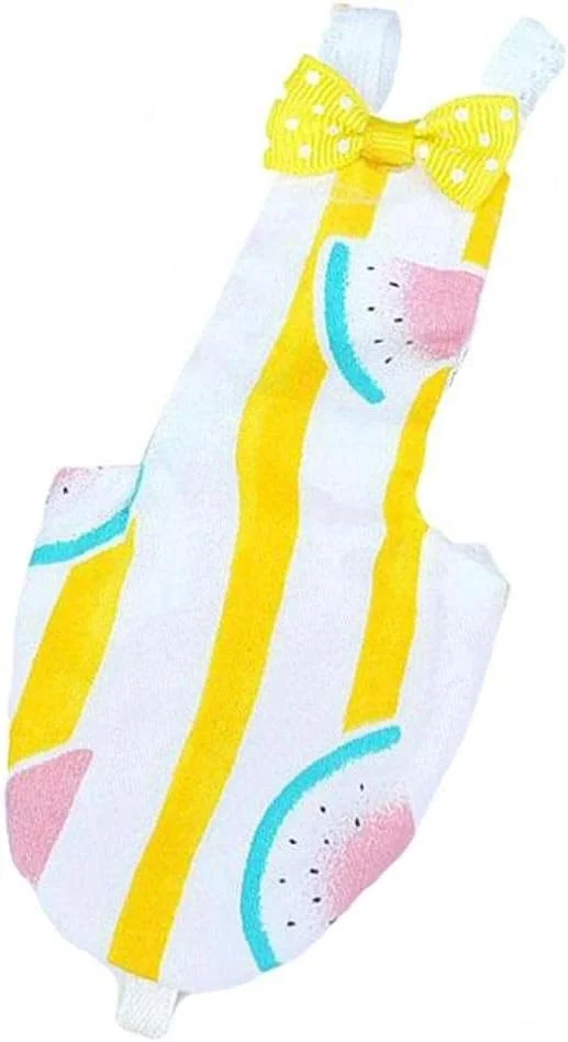 BLZQSQ 1 عدد پوشک پرنده خانگی، پوشک قابل شستشو، جیبی برای مدفوع، قابل استفاده مجدد برای طوطی، کبوتر، ماکائو، مرغ عشق، عروس هلندی - طرح هندوانه BLZQSQ 1 عدد پوشک پرنده خانگی، پوشک قابل شستشو، جیبی برای مدفوع، قابل استفاده مجدد برای طوطی، کبوتر، ماکائو، مرغ عشق، عروس هلندی - طرح هندوانه