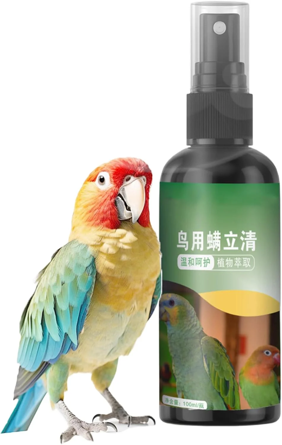 اسپری ضد شپش پرندگان مدل Bird Lice حجم 100 میلی‌لیتر