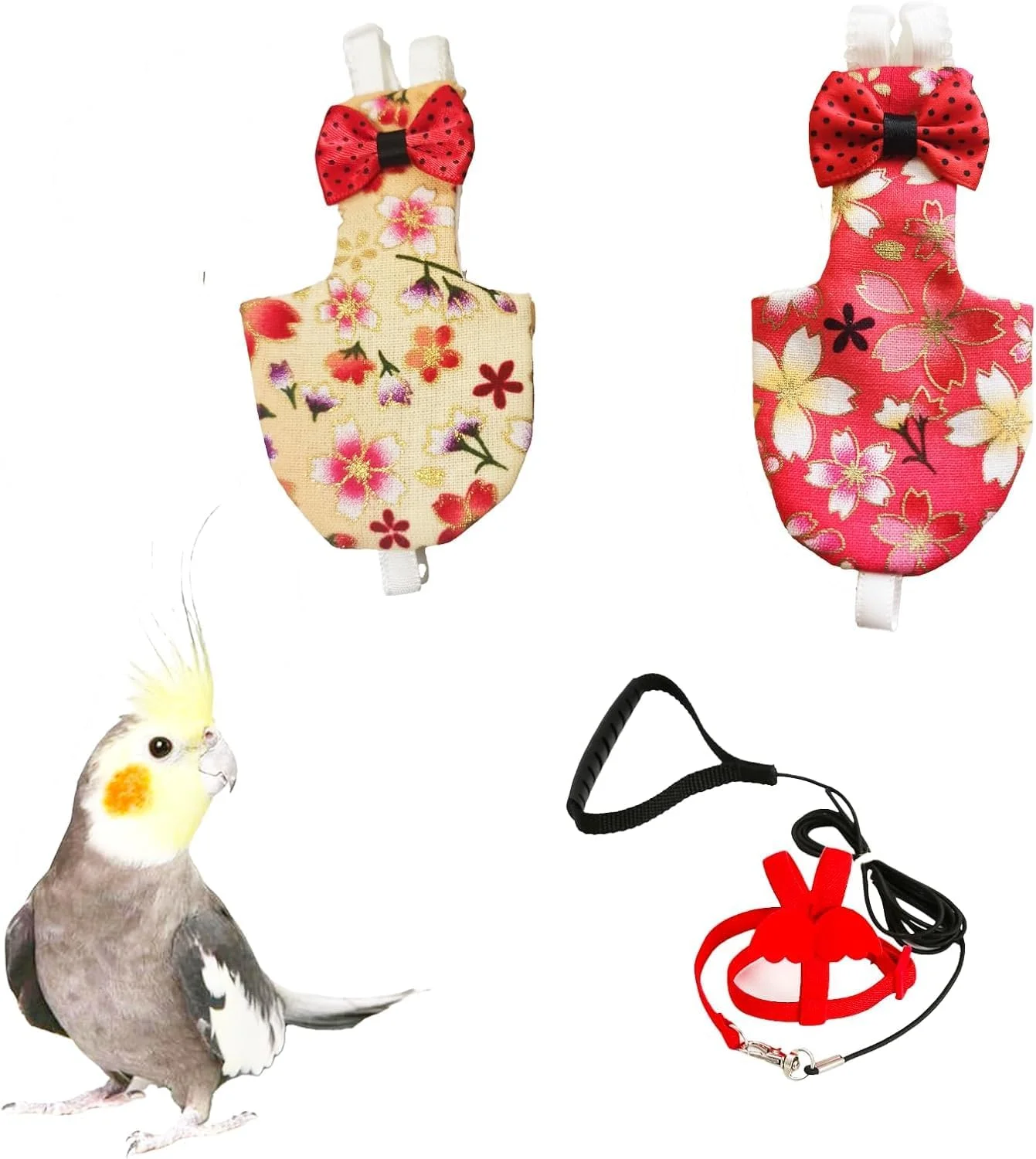 پوشک پرنده با بند پرواز 78 اینچی - بسته 2 عددی، لباس پرواز قابل استفاده مجدد با لایه داخلی ضد آب، لباس ادرار شویی ناز و قابل شستشو برای عروس هلندی، طوطی راهب، طوطی خورشیدی، لوری (S) پوشک پرنده با بند پرواز 78 اینچی - بسته 2 عددی، لباس پرواز قابل استفاده مجدد با لایه داخلی ضد آب، لباس ادرار شویی ناز و قابل شستشو برای عروس هلندی، طوطی راهب، طوطی خورشیدی، لوری (S)