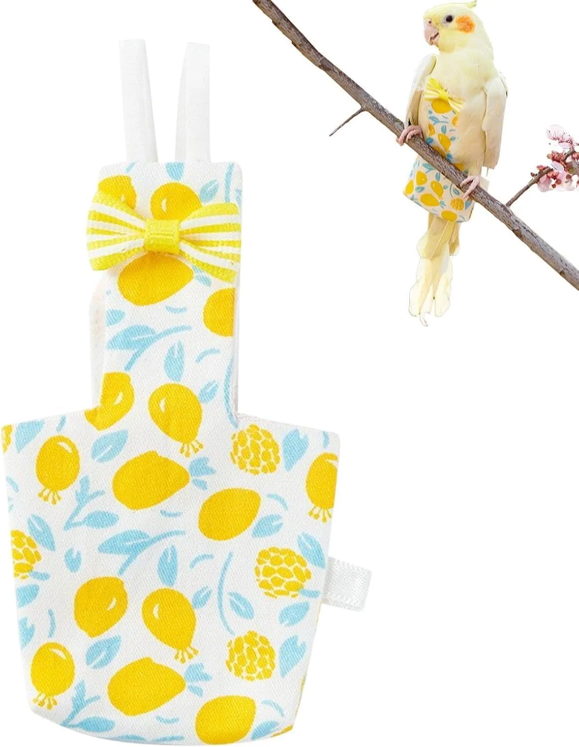 پوشک پرنده - لباس نرم برای طوطی، دارای لایه داخلی ضد آب | شلوار ایده آل برای فضای باز، لباس پرواز راحت، لوازم برای مرغ عشق، پاراکیت، عروس هلندی، پرندگان را در طول فعالیت های خارج از منزل تمیز نگه می دارد پوشک پرنده - لباس نرم برای طوطی، دارای لایه داخلی ضد آب | شلوار ایده آل برای فضای باز، لباس پرواز راحت، لوازم برای مرغ عشق، پاراکیت، عروس هلندی، پرندگان را در طول فعالیت های خارج از منزل تمیز نگه می دارد