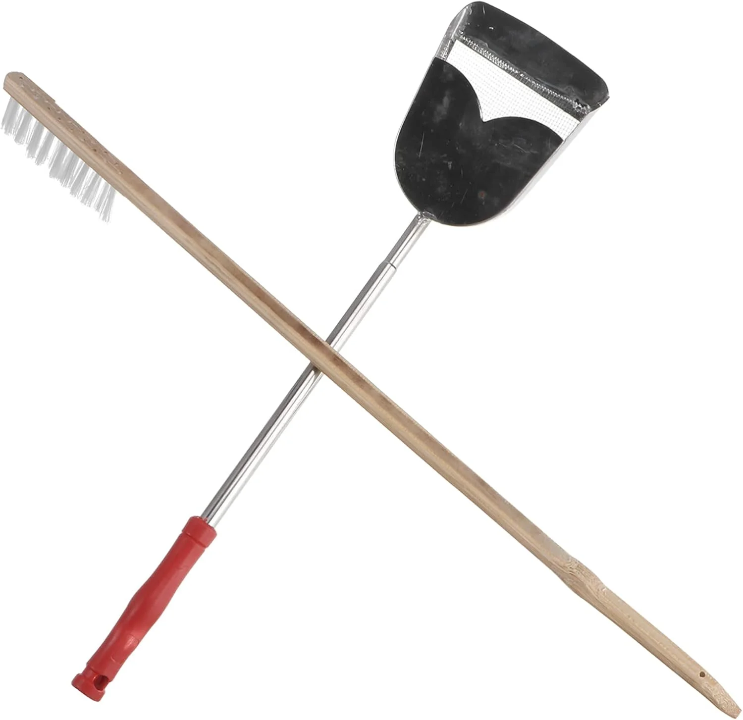 ست ابزار تمیز کردن قفس پرنده: برس تمیز کننده قفس پرندگان با دسته بلند، پاک کننده فضولات پرندگان برای طوطی ماکائو، طوطی برزیلی