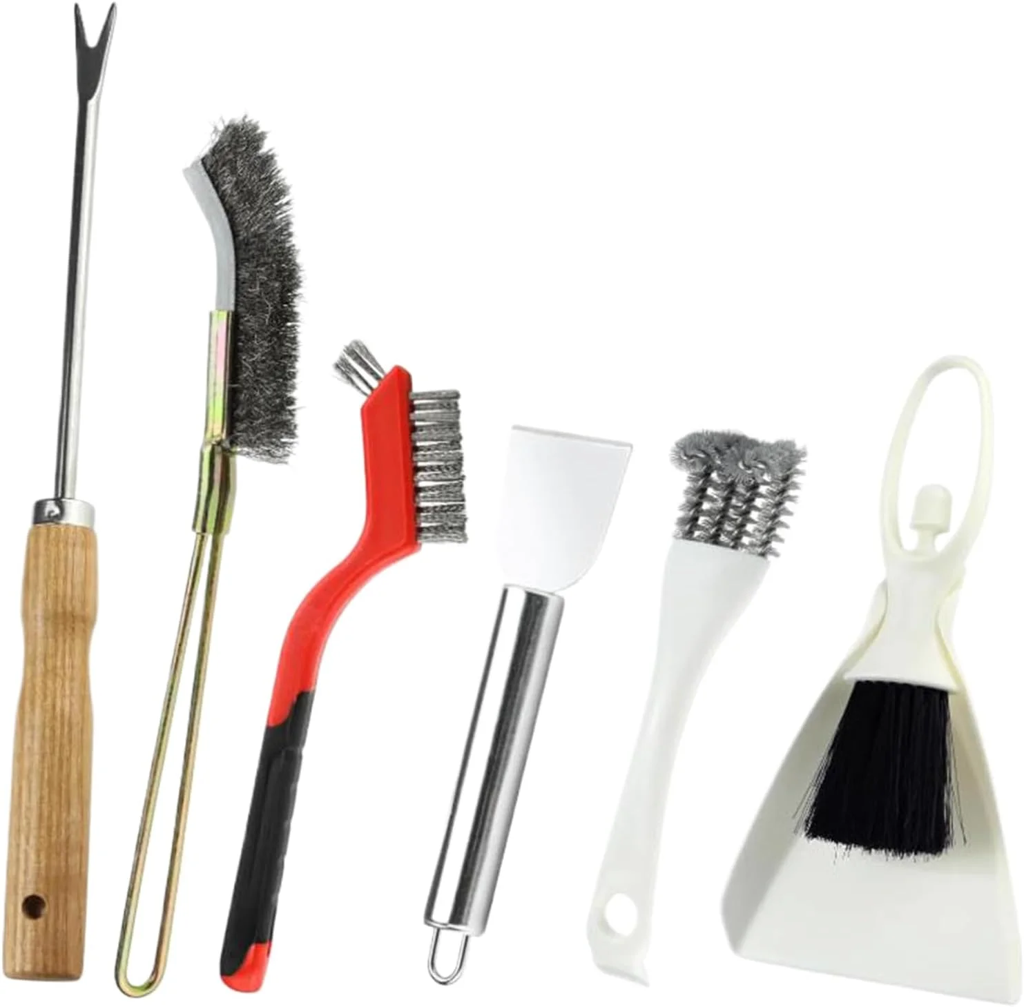 برس تمیز کننده قفس پرنده - تمیز کردن قفس حیوانات کوچک مانند مرغ عشق | 1 مجموعه لوازم جانبی برس بستر برای طوطی برزیلی، مرغ مگس خوار، همستر، خرگوش، پاسیو بیرونی، حمام پرنده و مرغ عشق