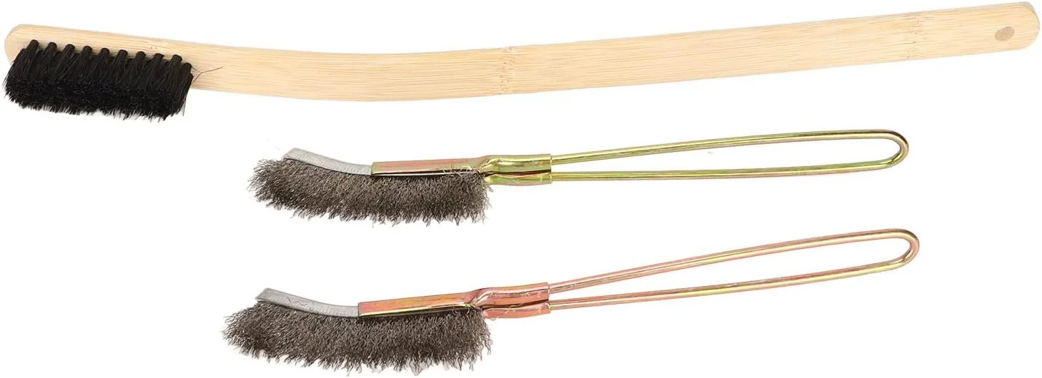 برس تمیز کننده قفس پرنده بامبو، برس تمیز کننده قفس پرنده استیل ضد زنگ با دسته بلند و تمیز کردن آسان برای قفس پرندگان برس تمیز کننده قفس پرنده بامبو، برس تمیز کننده قفس پرنده استیل ضد زنگ با دسته بلند و تمیز کردن آسان برای قفس پرندگان