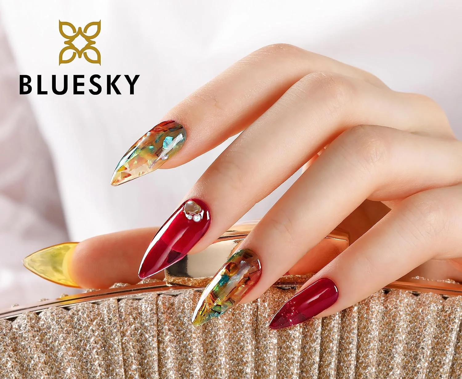 لاک ژل ناخن Bluesky UV/LED، Glaze 03، Disco Fever، 10 میلی لیتر (نیاز به خشک شدن زیر UV/LED)