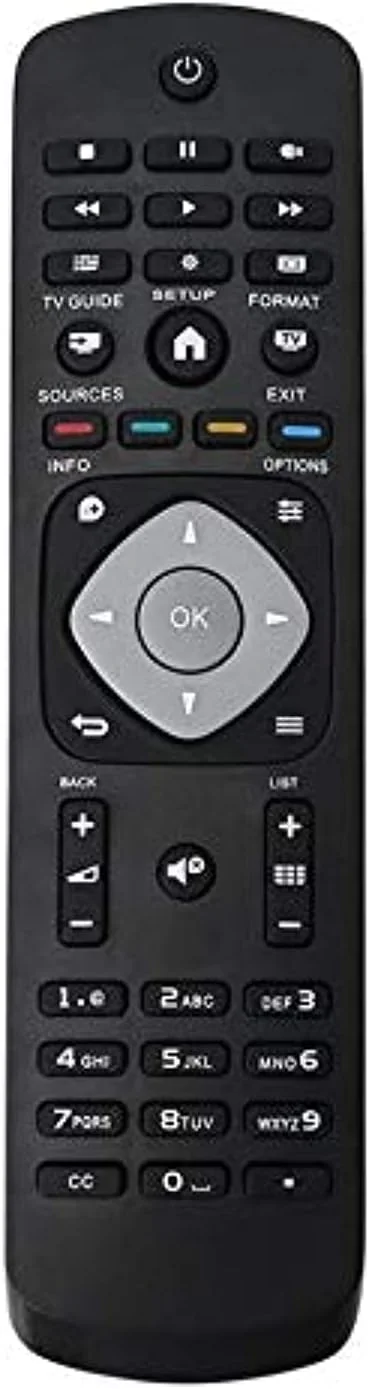 ریموت کنترل جایگزین یونیورسال برای تلویزیون های هوشمند ال سی دی و ال ای دی فیلیپس