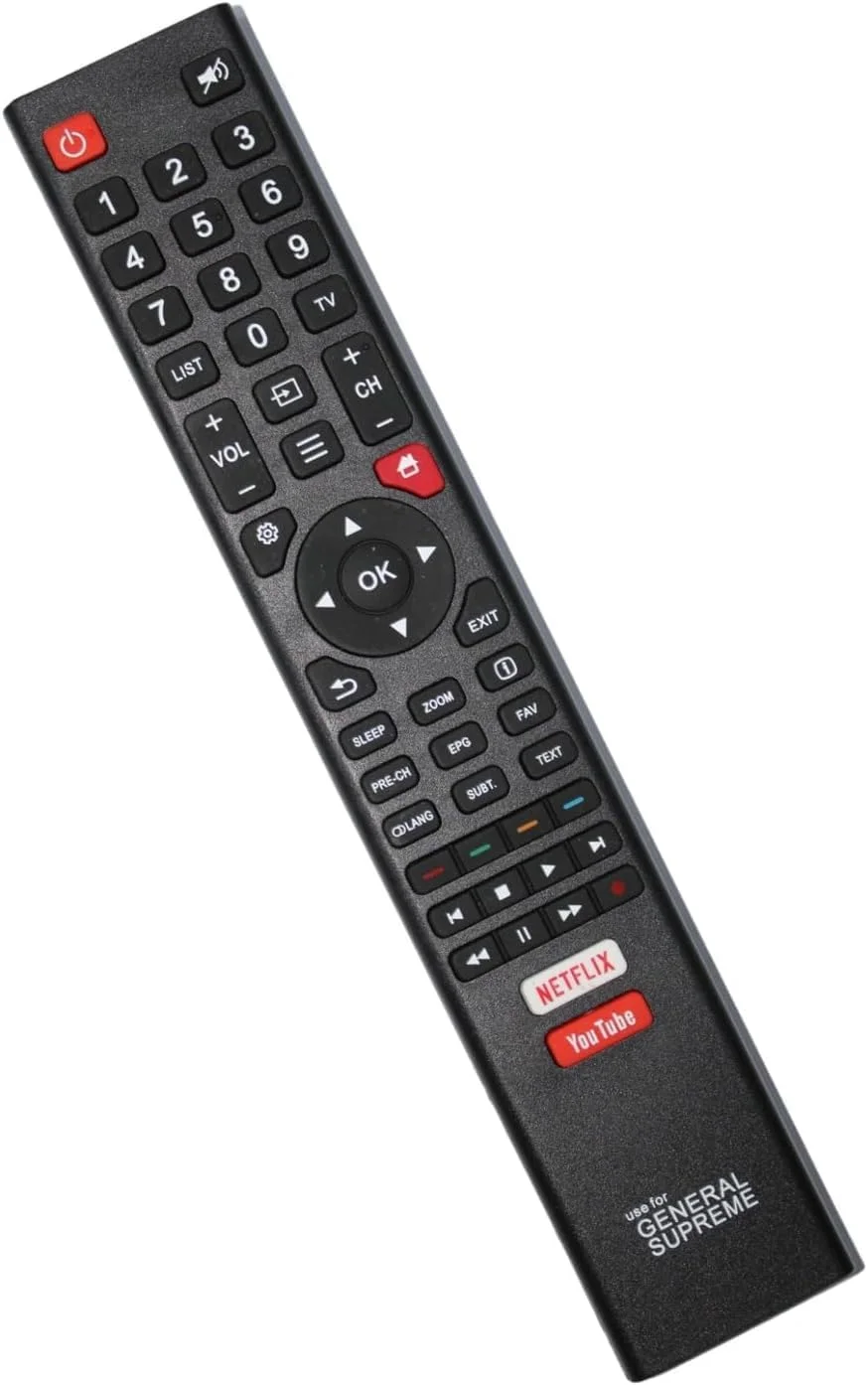 ریموت کنترل تلویزیون یونیورسال جنرال سوپریم، مشکی