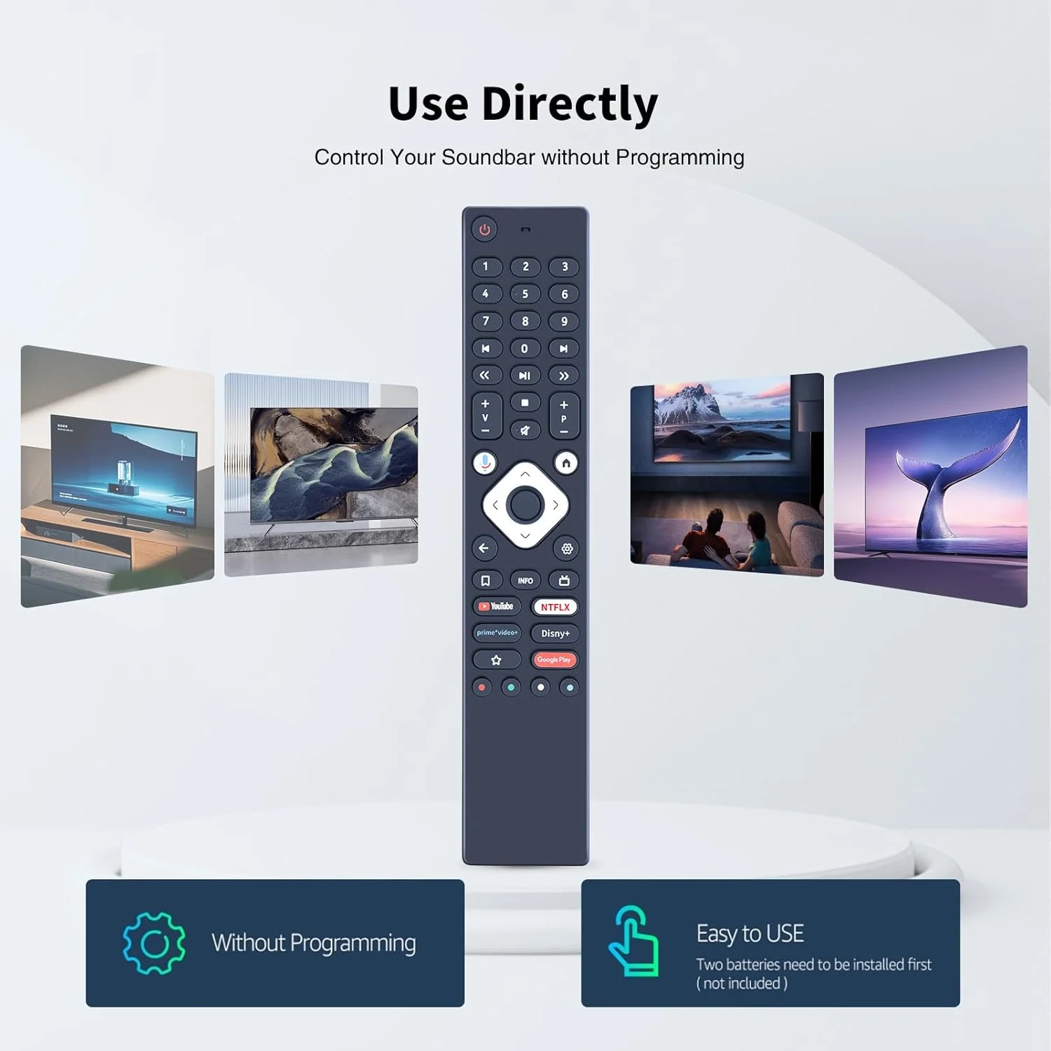 ریموت کنترل جایگزین جدید TRUCKON برای نوکیا استریمینگ باکس 8010