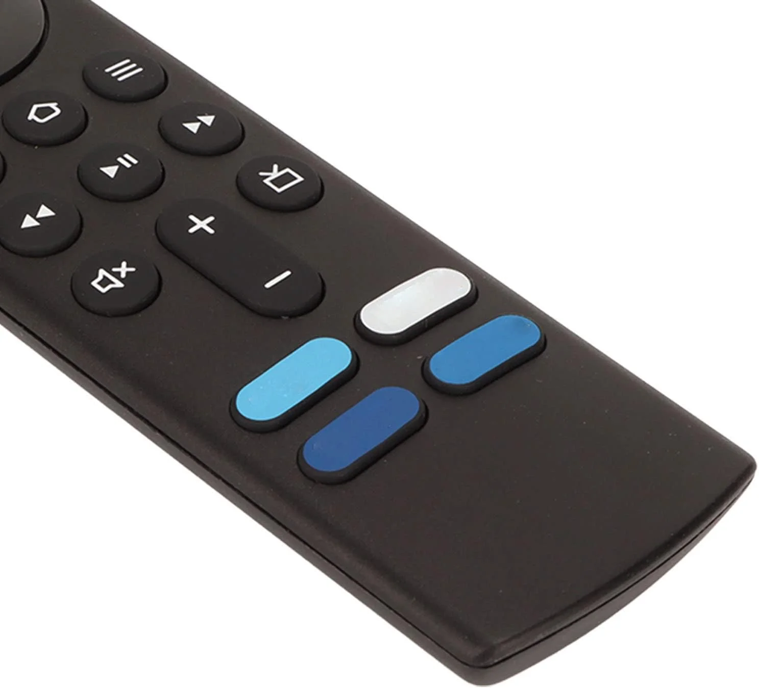 ریموت کنترل تلویزیون Soobu، ریموت کنترل جهانی ABS برای تلویزیون استیک، ریموت تلویزیون با کاربری آسان با دکمه های پاور، صدا و بی صدا