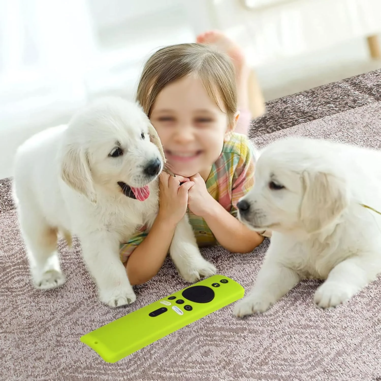 کاور کنترل از راه دور Soraz، قاب محافظ نرم و ضد ضربه برای تلویزیون (سبز شب‌تاب)