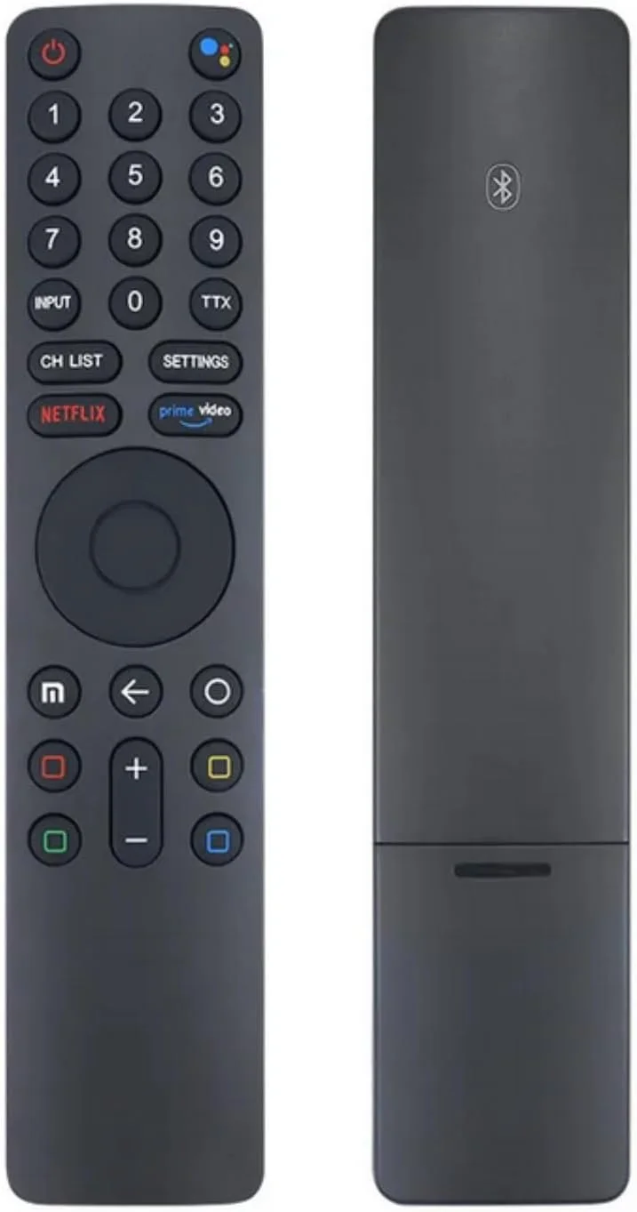ریموت کنترل صوتی بلوتوثی SKEIDO برای تلویزیون های هوشمند شیائومی MI TV 4S/4A Android جایگزین L65M5-5ASP Fernbedienung سازگار با X iao m i Stick و سایر لوازم جانبی هوشمند XMRM-010