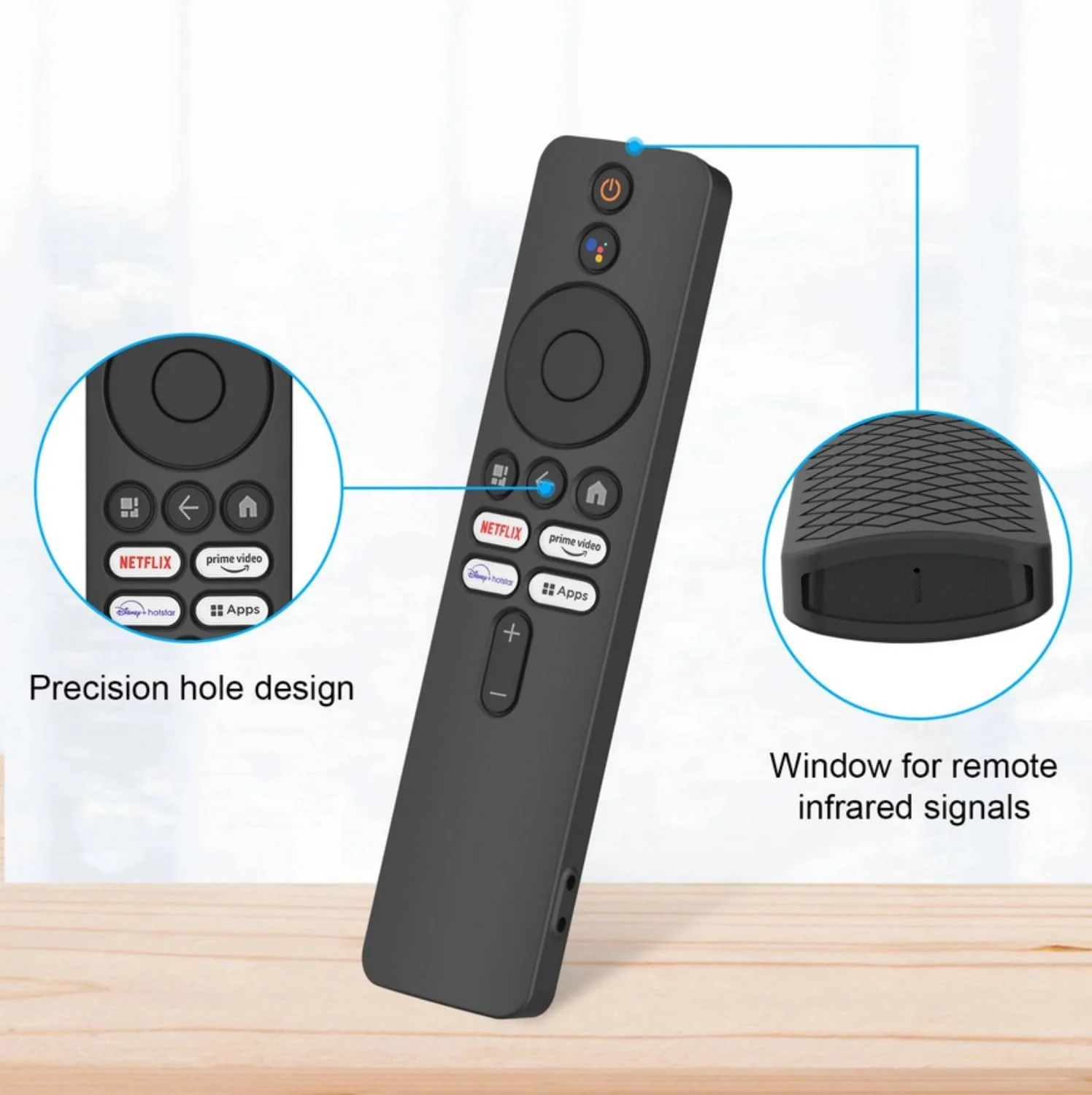 محافظ سیلیکونی ریموت کنترل شیائومی Mi TV Box S نسل 2 - مشکی