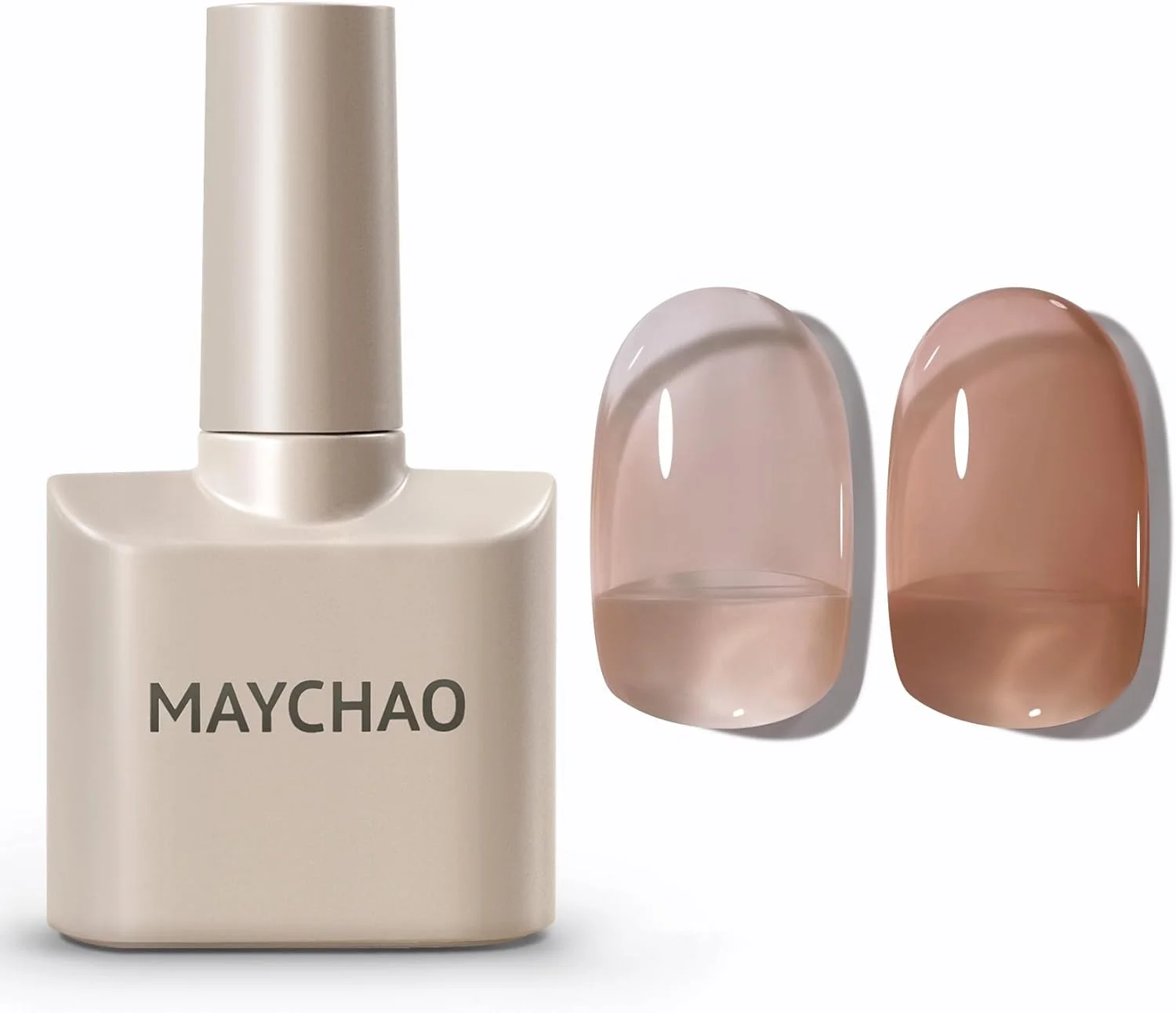 لاک ژل ژله ای ناخن MAYCHAO - 15 میلی لیتر، لاک ژل ژله ای صورتی کالباسی، لاک ژل صورتی ملایم UV LED برای طراحی ناخن در خانه و سالن لاک ژل ژله ای ناخن MAYCHAO - 15 میلی لیتر، لاک ژل ژله ای صورتی کالباسی، لاک ژل صورتی ملایم UV LED برای طراحی ناخن در خانه و سالن
