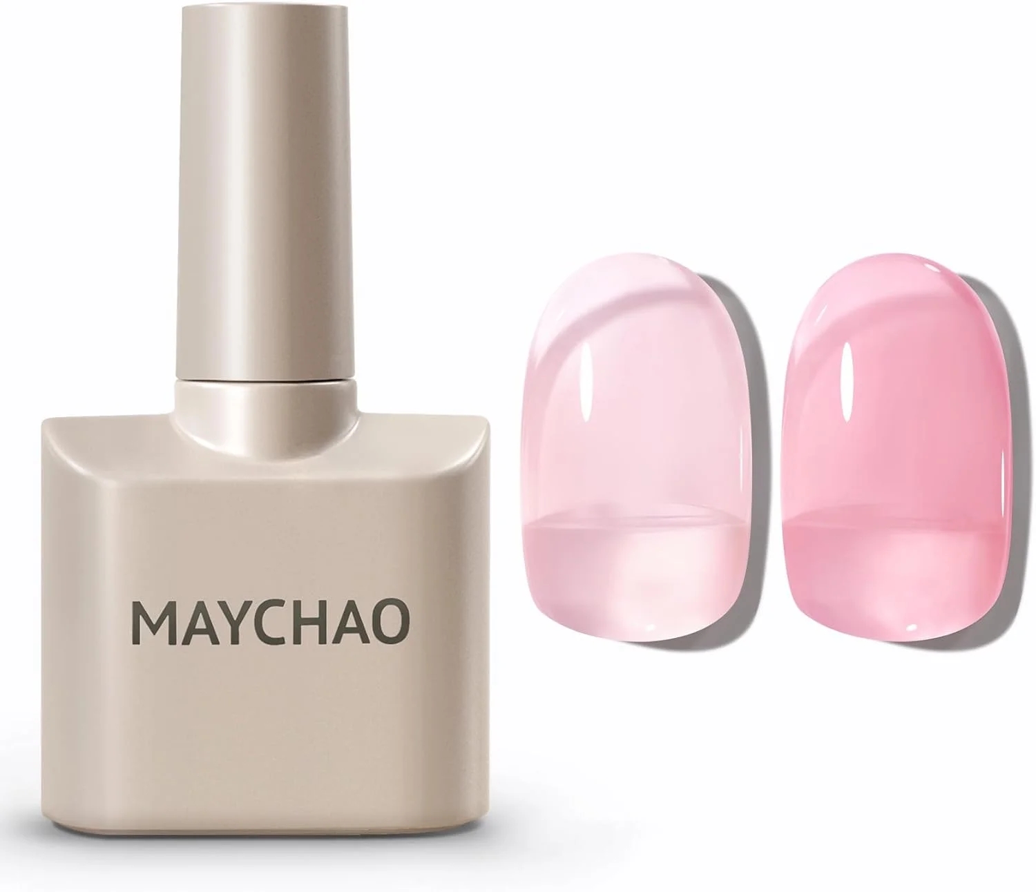 لاک ژل ژله ای ناخن MAYCHAO - لاک ژل ژله ای صورتی 15 میلی لیتری، مناسب برای طراحی ناخن در خانه و سالن، 15 میلی لیتر لاک ژل ژله ای ناخن MAYCHAO - لاک ژل ژله ای صورتی 15 میلی لیتری، مناسب برای طراحی ناخن در خانه و سالن، 15 میلی لیتر