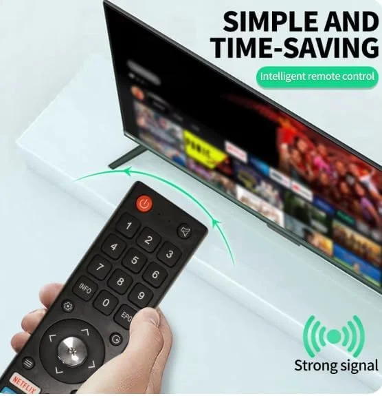 ریموت کنترل تلویزیون جایگزین برای WANSA، سازگار با تمام تلویزیون های هوشمند LCD-LED HD اندروید وانسا ریموت کنترل تلویزیون جایگزین برای WANSA، سازگار با تمام تلویزیون های هوشمند LCD-LED HD اندروید وانسا