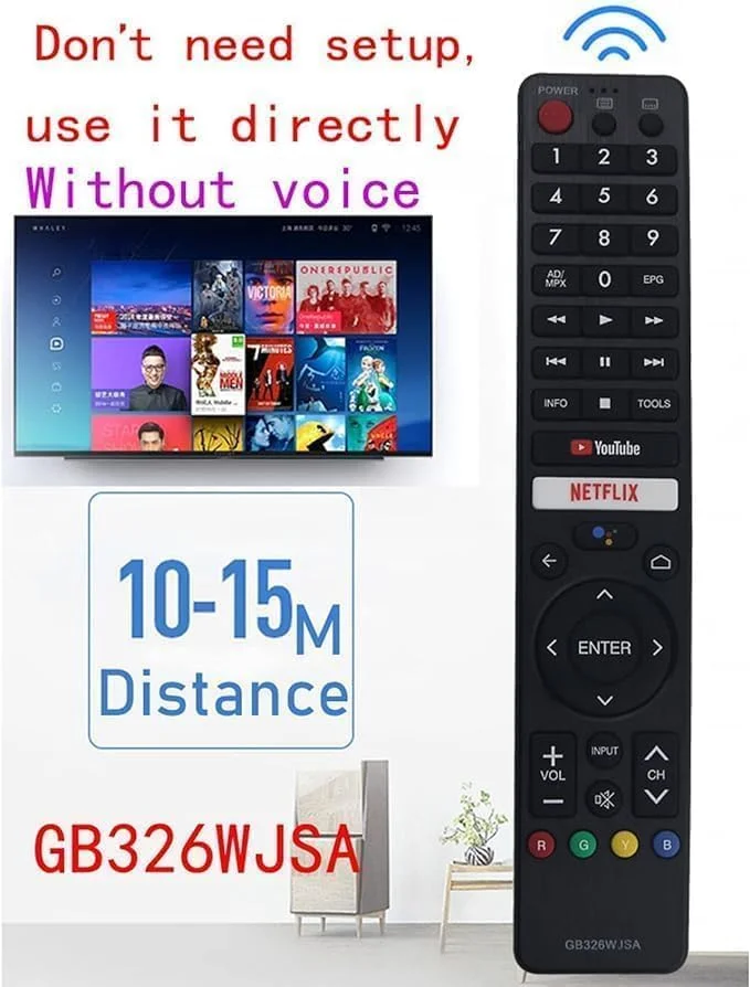 جدیدترین ریموت کنترل جایگزین سازگار برای تلویزیون شارپ، ریموت کنترل جایگزین برای تلویزیون هوشمند اندروید UHD-4K-LED-LCD. جدیدترین ریموت کنترل جایگزین سازگار برای تلویزیون شارپ، ریموت کنترل جایگزین برای تلویزیون هوشمند اندروید UHD-4K-LED-LCD.