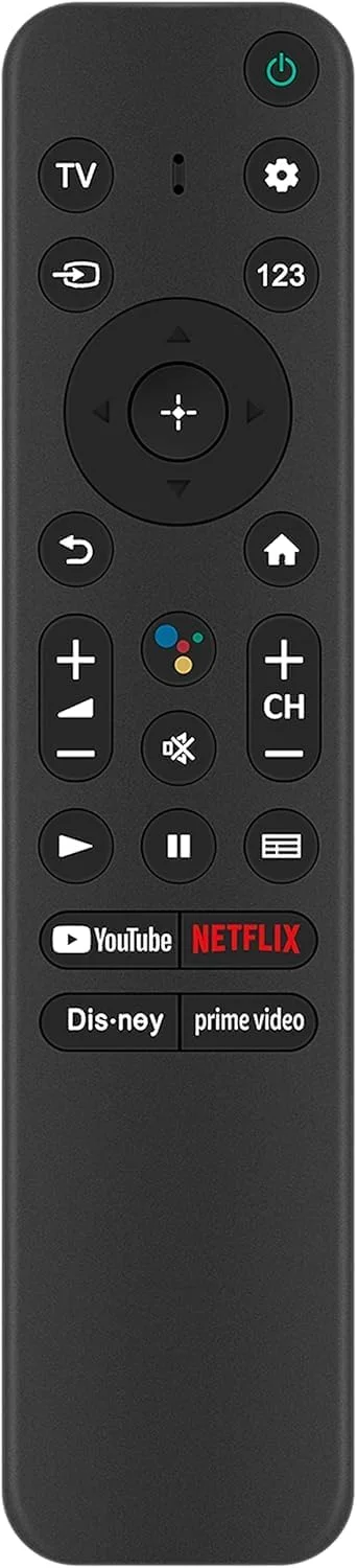 ریموت کنترل جایگزین برای تلویزیون های سونی - سازگار با مدل های تلویزیون هوشمند LED LCD سونی براویا - ریموت مادون قرمز - بدون نیاز به تنظیم