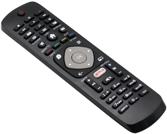 کنترل از راه دور جهانی LED HDTV جایگزین برای فیلیپس نتفلیکس