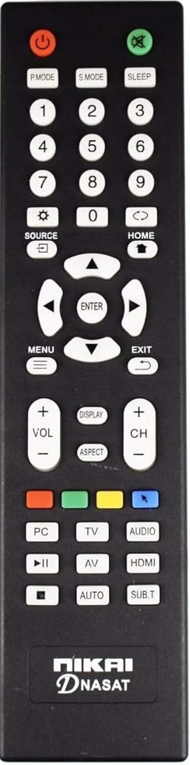 ریموت کنترل جایگزین سازگار با تلویزیون هوشمند نیکای