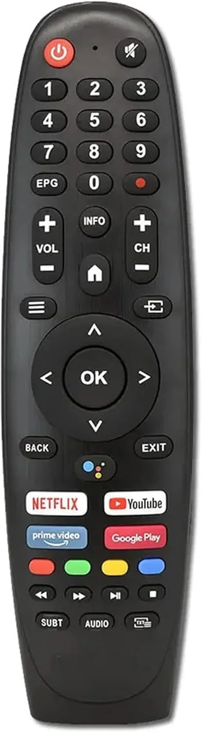 ریموت کنترل جایگزین سازگار با تلویزیون های StarX، JVC، Magic Pro، Star SAT و Stargold Smart - کنترلر تلویزیون