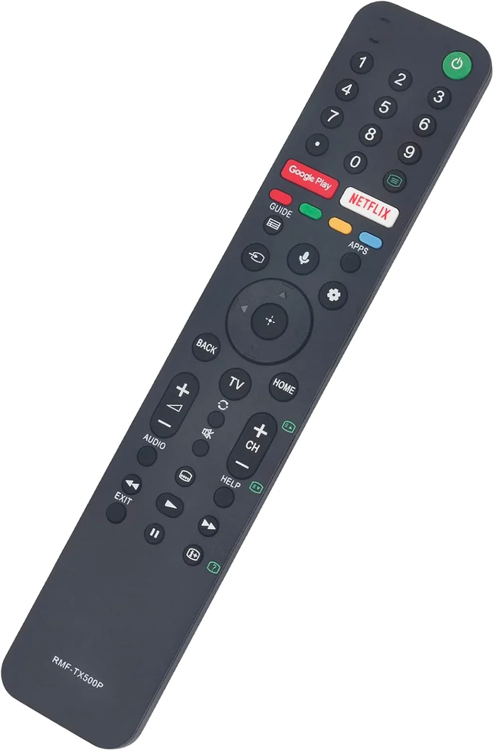 ریموت کنترل صوتی جایگزین Allimity RMFTX500P مناسب برای تلویزیون های ال ای دی سونی براویا مدل های KD-75X9500H KD-75X9000H KD-85X9000H KD-55X9000H KD-65X9000H KD-43X7500H KD-49X7500H KD-55X7500H KD-65X7500H KD-55X8577G