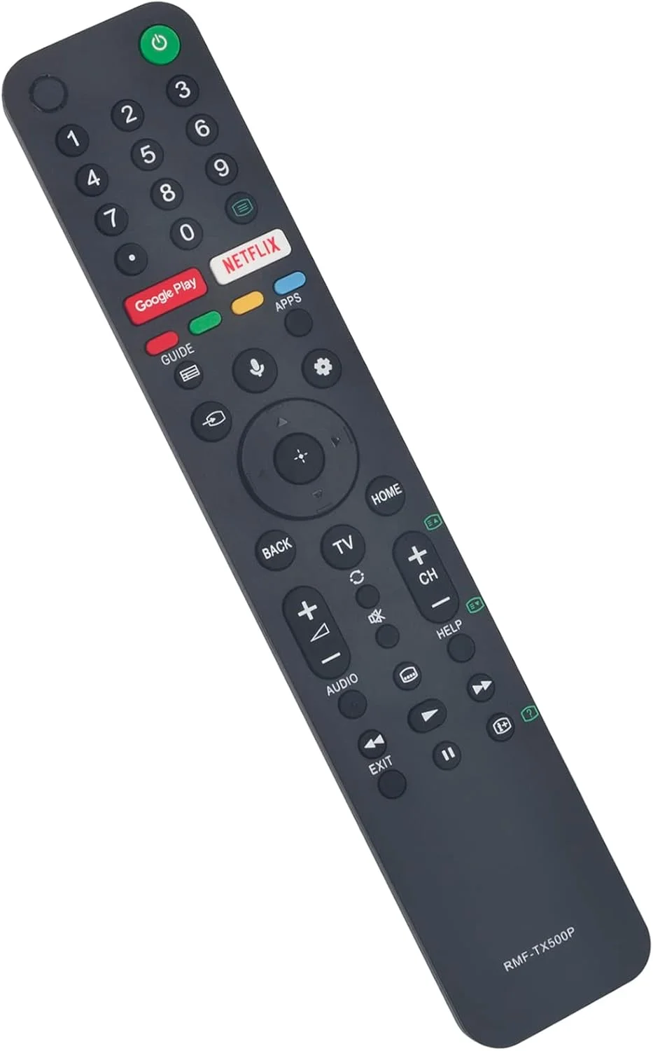 ریموت کنترل صوتی جایگزین Allimity RMFTX500P مناسب برای تلویزیون های ال ای دی سونی براویا مدل های KD-75X9500H KD-75X9000H KD-85X9000H KD-55X9000H KD-65X9000H KD-43X7500H KD-49X7500H KD-55X7500H KD-65X7500H KD-55X8577G