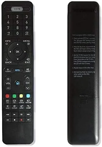 ریموت کنترل جایگزین سازگار با فرمولر، ایکس کروزر، استار ترک، اوپن باکس و آیکون اندروید اسمارت تی وی باکس