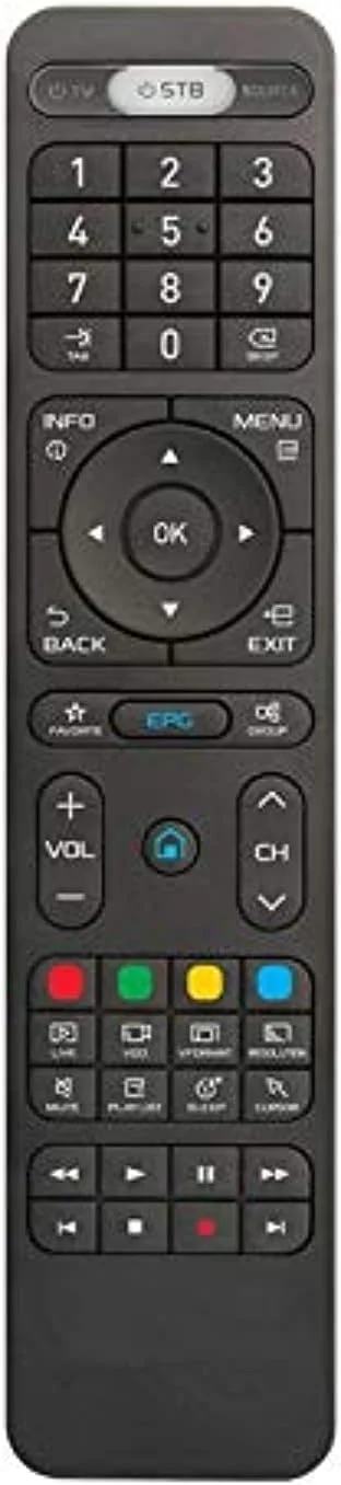 ریموت کنترل جایگزین سازگار با فرمولر، ایکس کروزر، استار ترک، اوپن باکس و آیکون اندروید اسمارت تی وی باکس