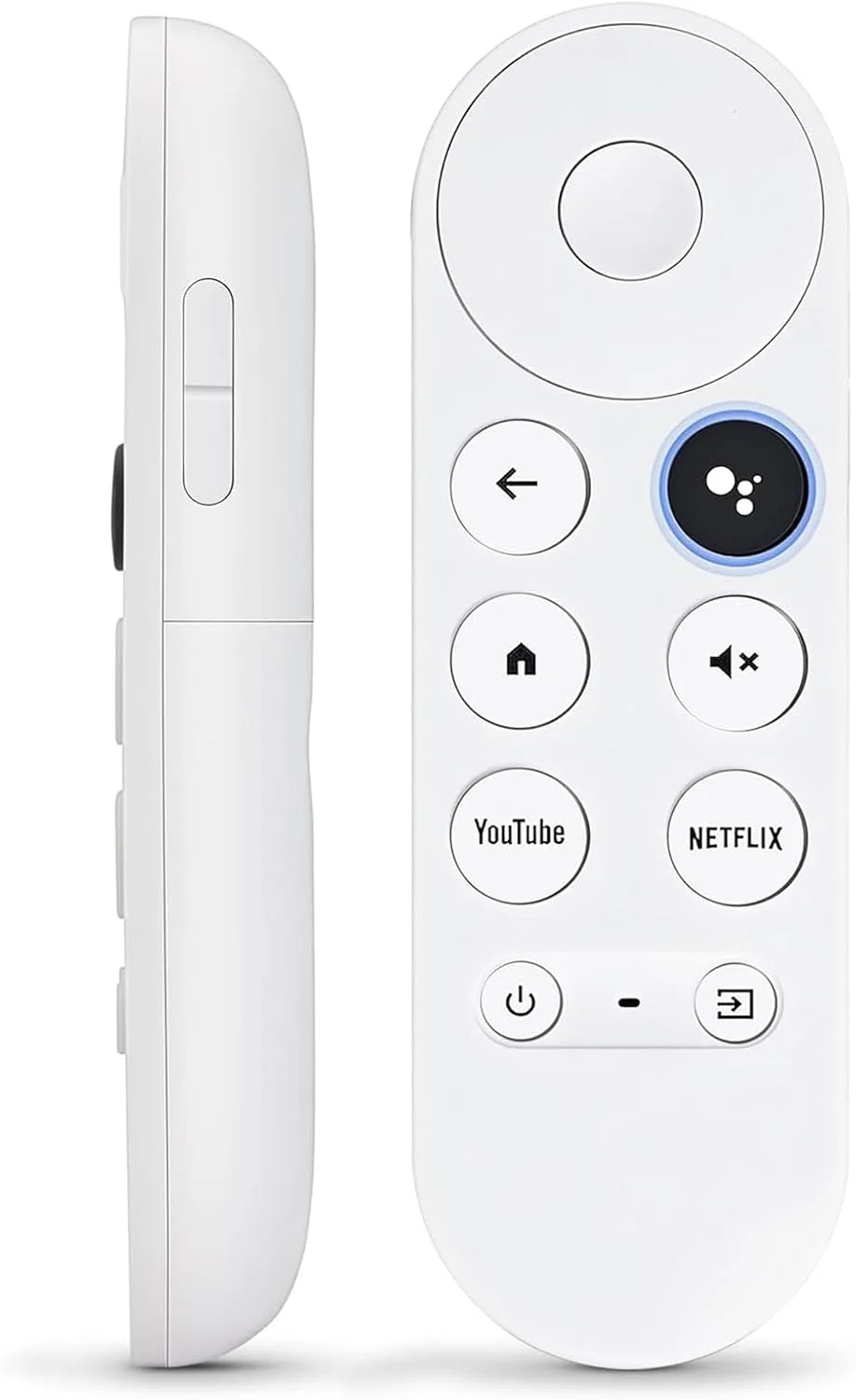 ریموت کنترل جایگزین برای Google Chromecast 4k Snow Streaming Media Player، ریموت کنترل جایگزین برای Google TV HD/4K با عملکرد صوتی (فقط ریموت کنترل)